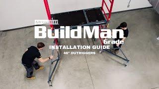 METALTECH 46" OUTRIGGERS INSTALLATION