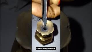 surma filling in bottle#kusamcreativeideas#kusam#trendingshorts#viralshort#surma#surmakala#viral 