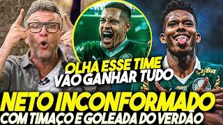 NETO FICA AFLITO e SE DECLARA a VITOR ROQUE e ESTEVÃO! "ATAQUE da SELEÇÃO" PALMEIRAS vai SER CAMPEÃO