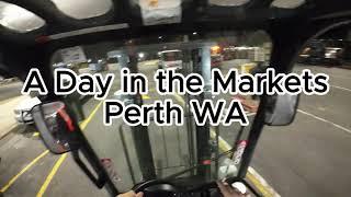 Snapshot of a day in the Markets POV Forklift Driving