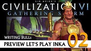 Preview Let's Play: Gathering Storm - Inka (02) | Civilization VI [Deutsch]