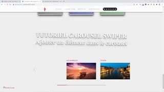 Tutoriel Carousel Swiper pour WordPress - Ajouter un élément