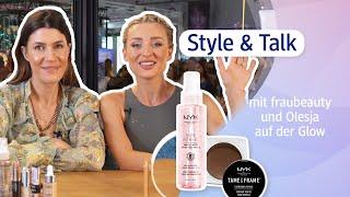 Style & Talk mit fraubeauty und Olesja auf der GLOW by dm