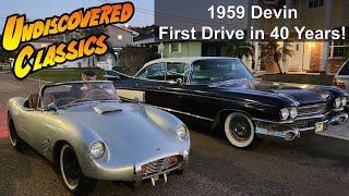 1959 Devin Salerno Special - First Drive in 40 Years! Amelia Island Concours d'Elegance Prep