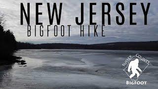 Bigfoot Research Hike in Sussex County, New Jersey - Sasquatch In the Shadow of Big Red Eye