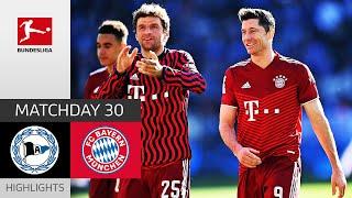 Arminia Bielefeld - FC Bayern München 0-3 | Highlights | Matchday 30 – Bundesliga 2021/22