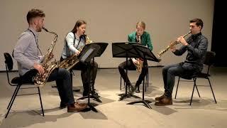 Camille Saint-Saëns - Danse Macabre (Ebonit Saxophone Quartet)