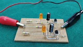 Aprende a Hacer un Circuito LED Intermitente con Transistores 2n3904