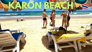 Karon Beach Walk: Phuket's Beautiful Beach at 12 PM 