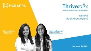 Thrive Talks by Harappa | Shreyasi Singh in conversation with Amita Maheshwari