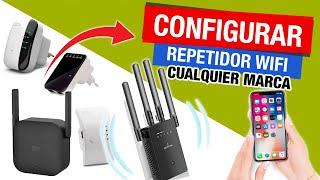 ASI DE FACIL puedes Configurar cualquier REPETIDOR WIFI  Desde Celular - Solución de problemas