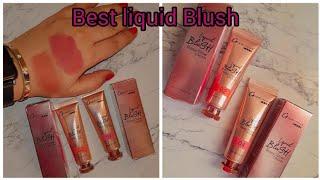 Glamorous Liquid Blushes | Best Liquid Blush | Review & Swatches