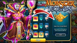 Monster Legends Bonus Daily Egg Lamp - Xandrite Spellbound