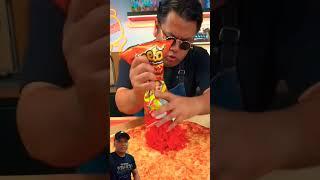 Pizza jumbo milik ayah hilang toppingnya ken fakih #shorts #food #pizza #funny