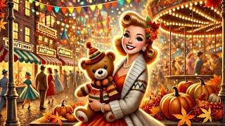 Happy Jazz and Autumn Ambience - Calm and Relaxing Instrumental  Background Music to De-Stress