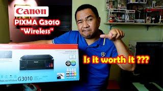 Canon "Wireless" AIO Printer Pixma G3010 | JK Chavez