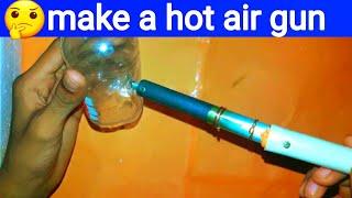 Make a hot air gun at home. Very easy ( Real electronics)