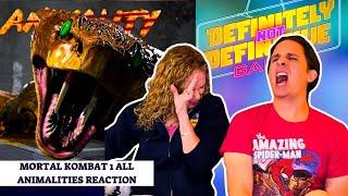 Mortal Kombat 1 All Animalities Reaction