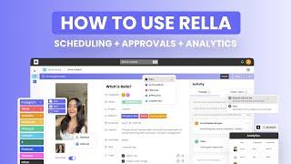 How to Use Rella: Best Content Scheduler & Approval Tool for Social Media Managers, Teams, Creators