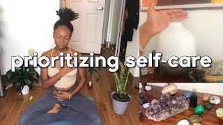 spiritual practices that help me re-center | prioritizing self-care