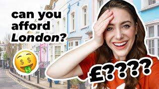 Cost of Living in LONDON  | What I Spend In A Month 2021