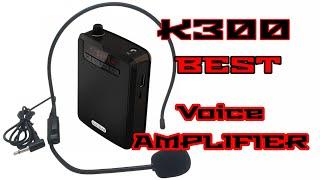 Portable Voice Amplifier K300 Sonic Sound | KD's TV Official