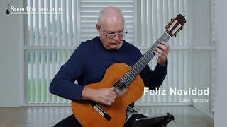 Feliz Navidad by José Feliciano - Danish Guitar Performance - Soren Madsen