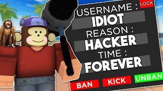 banning hackers as funky monkey in arsenal