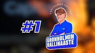 GRÖNHOLMIN RALLIHAASTE | Jakso 1 | Teemu Suninen