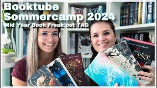 [Booktube Sommercamp 2024]  Mid Year Book Freak Out TAG I Wie lief das erste HJ? I linalaunebuecher