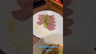 Japanese style Tapas