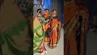 Elegant Saree fashion show in London #sareefashion 2025#trending #bridal #fashion #tamilsongs