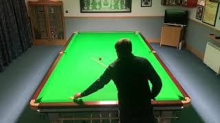 15 Losers into the Left Centre Pocket in English Billiards by Rob Hall