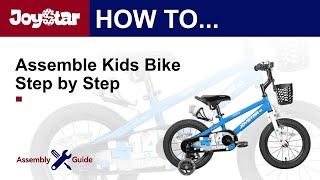 The Assembly Guide of JOYSTAR Pluto Kids Bike