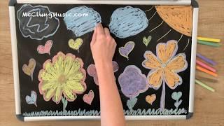 Beauty and the Beast  Chalk Art + Disney Lullaby