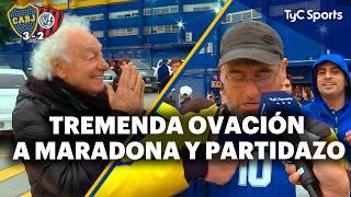 "LA HINCHADA ESTABA RE CALIENTE" BOCA vs SAN LORENZO, HOMENAJE A MARADONA, HINCHAS, GOLES Y MÁS