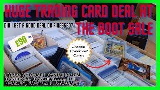 HUGE Sports Trading Card Deal - High Risk High Reward! Car Boot Sale eBay Reselling