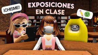 EXPOSICIONES GRACIOSAS EN CLASE  | ROBLOX