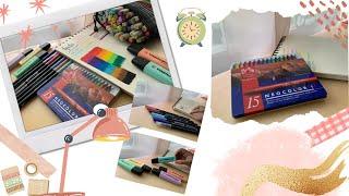 ‍️ My Stationery Collections ASMR Carandache, FinecolorSuper Satisfying 