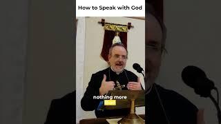 How to Speak with God | Fr. Bill Casey, CPM #shorts