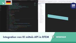 Integration von KI mittels API in RFEM