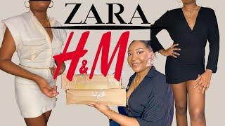 ZARA SALE AND H&M TRY ON HAUL // JANUARY 2021 // Delaine Myles