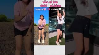 Kashish Patel Vs Nandini Rajput Dance Caparison Video|#motivation #dance #short #shorts