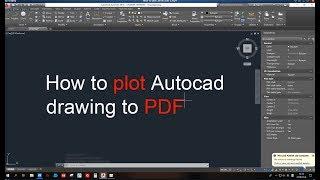 How to Plot A3/A4 AutoCad Drawing to PDF In 4 Mins