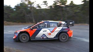 Test  Rallye MONTE CARLO 2025 / Adrien Fourmaux / Hyundai WRC1