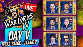 Warlords 4 Group Stage Round 2 | $70,000 Prize | DauT vs ACCM | Hera vs Andy | Hearttt vs MbL