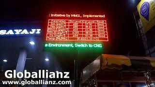 Globallianz LED Industrial Environmental data Display Board