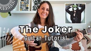 How to play THE JOKER by Steve Miller Band Guitar Lesson Tutorial [ FUN RIFF for any guitar player!]