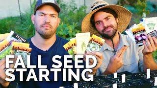 HUGE Fall Seed Starting Session