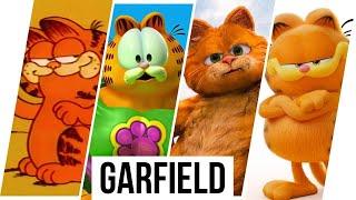 Garfield Evolution in Movies & TV Shows (1980-2024)